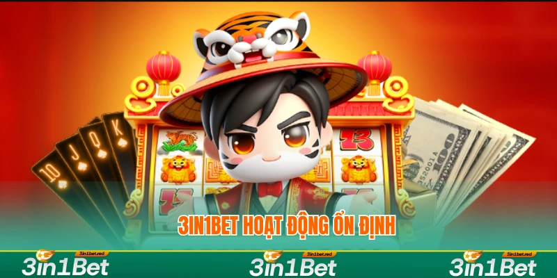 3IN1BET hoạt động ổn định