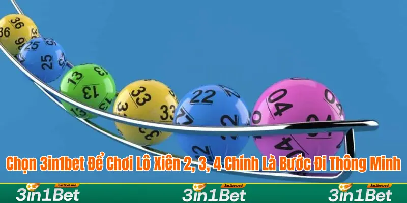 Cách Đánh Lô Xiên 2, Xiên 3, Xiên 4 3IN1BET Giúp Tối Ưu Lợi Nhuận 3 Đánh lô xiên tại 3in1bet hiệu quả