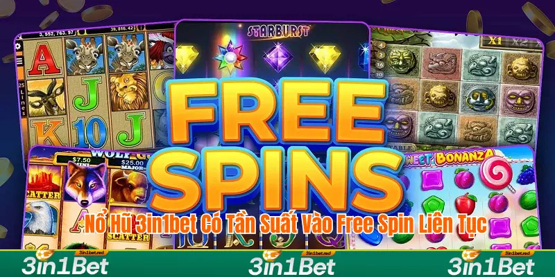 Game có tần suất free spin liên tục