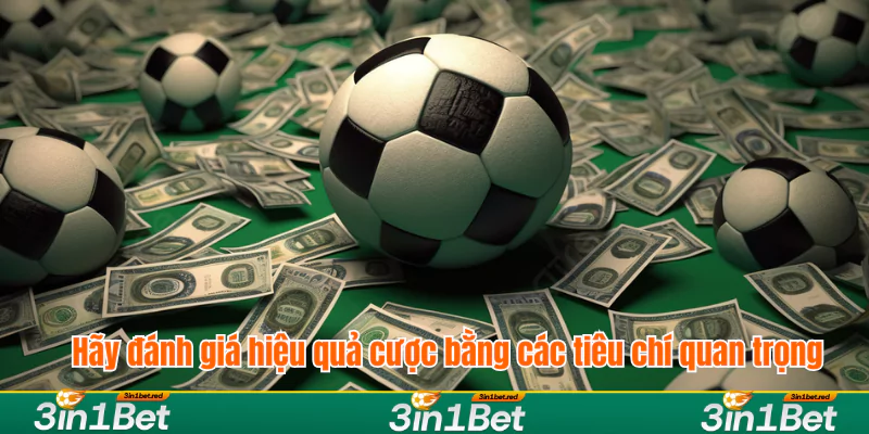 Hãy đánh giá hiệu quả cược bằng các tiêu chí quan trọng