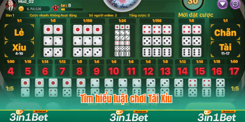 Tìm hiểu luật chơi Tài Xỉu trước khi bắt đầu tham gia